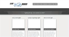 Desktop Screenshot of ledrider.com